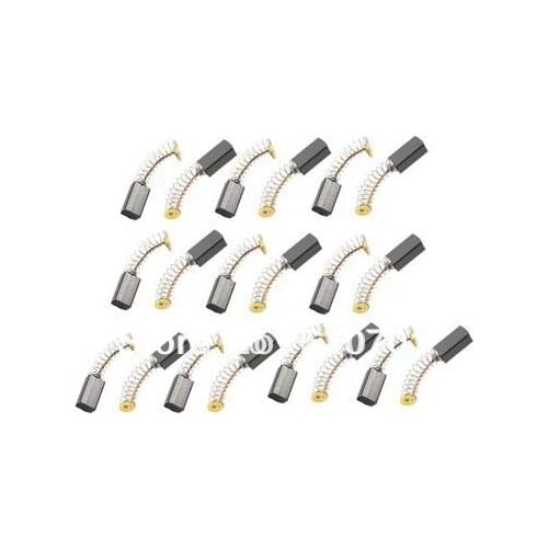 20pcs 14 x 8 x 5mm Power Tool Carbon Brushes for Electric Motor 9/16" x 5/16" x 1/5"