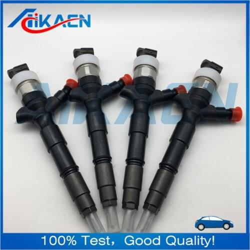 4pcs new common rail Fuel Injector 295050-0180 295050-0520 23670-0L090 236700L090 1KD-FTV for Hilux