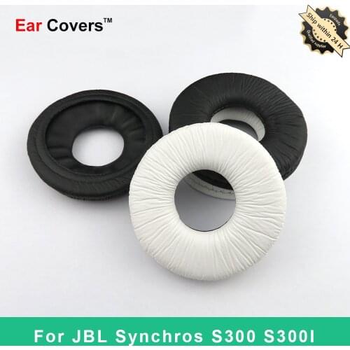 Earpads For JBL Synchros S300 S300I Headphone Earpad Replacement Headset Ear Pads PU Leather Sponge Foam
