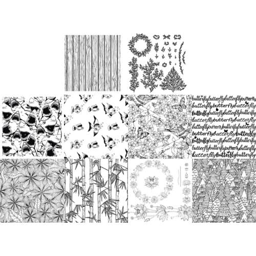 Butterfly Christmas Tree Silicone Clear Seal Stamp DIY Scrapbooking Embossing Photo Album Decorative Paper Card Craft