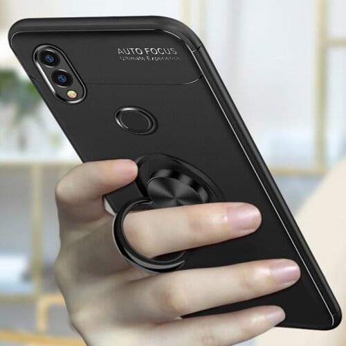 Honor 8X Case Magnetic Car Holder Case For Huawei honor 8x Case 360 Rotating Finger Ring Phone Cover For honor 8x Max Capa shell