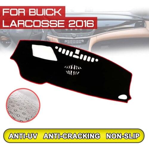 For Buick Larcosse 2016 Car Dashboard Mat Anti-dirty Non-slip Dash Cover Mat UV Protection Shade
