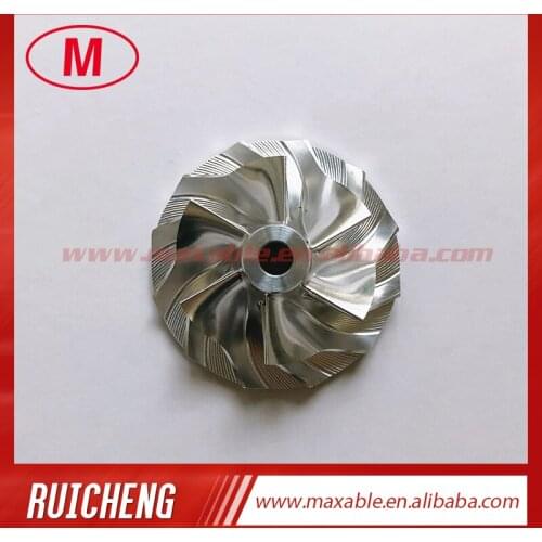 GT15 436133-0002 32.63/44.01mm 6+6 blades forward turbocharger billet/milling/aluminum 2618 compressor wheel