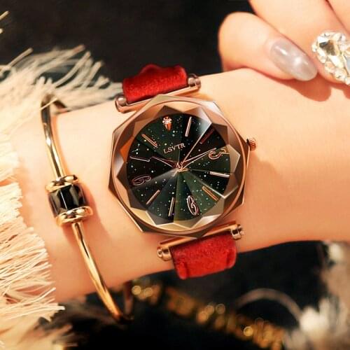 Hbibi Women's Watches With Rhinestones