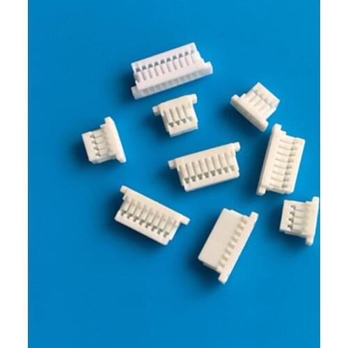 SH1.0 1.0mm Connector Plastic Shell Male Plug Housing 2P 3 4 5 6 7 8 10PIN