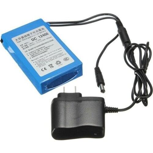 Lithium ion Gtf-battery dc 12v, 4000mah, refillable, portable, eua/ue, dc 12v, 4000mah, dc12400