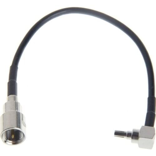 FME Male Plug To CRC9 Right Angle Connector RG174 Pigtail Cable 15cm 6" Adapter
