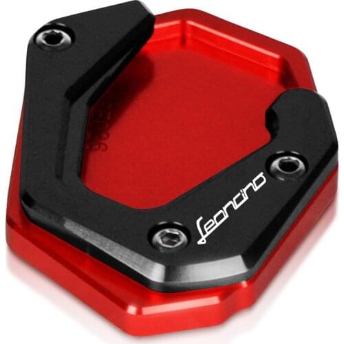 Kickstand Extension Pad Side Stand Enlarger Plate FOR BENELLI leoncino 250 leoncino500 BNT BJ250 BJ300 BJ302 BN250 BN302 BN300