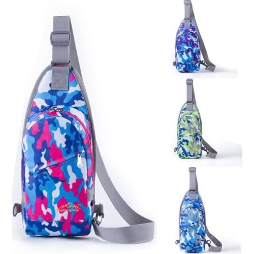 Running Jogging Sport Durable Nylon Small Chest Bag Outdoor Travel Sport Shoulder Bag Sling Backpack Dropship#0430