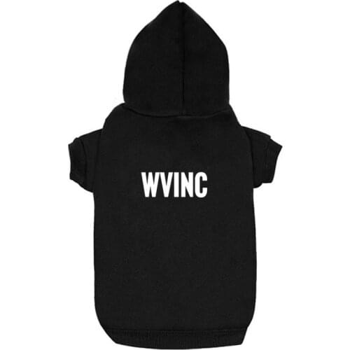 Spring Autumn Dog Pet Coat for Small Dogs Pets Apparel Letter Print Chihuahua French Bulldog Hoodies PC1137