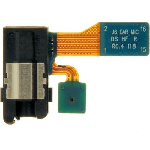 Replacement Parts Flex Cable Mic Headphone Jack for Samsung Galaxy J8 J810/2018