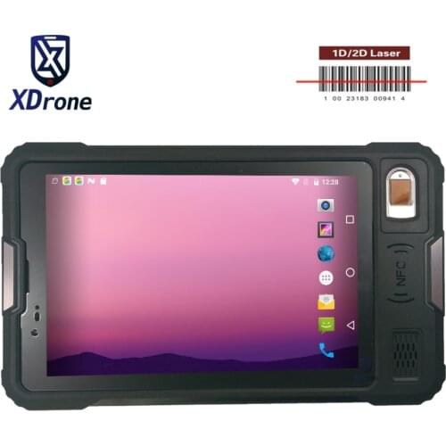 2019 original Kcosit P9000 Rugged Android Tablet PC 8" Waterproof Fingerprint Reader PDA Handheld Mobile Terminal 4G UHF RFID