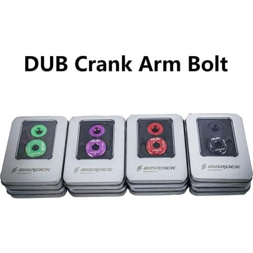 2021 NEW TOP MTB Road Bike DUB Crank Arm Bolt M18/M30 Alloy Self Extracting Screw for Sram Truvativ