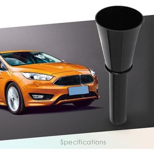 Black Plastic Car Emergency Fuel Gas Petrol Filler Funnel 1681668 For Ford Focus MK2 2007-2011 Auto Repair Tools