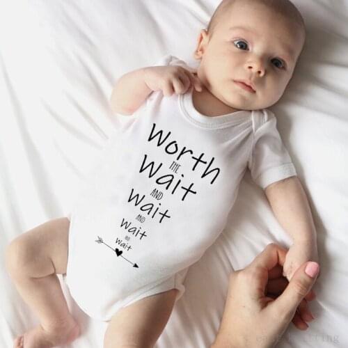 Newborn Babysuit Baby Boys Girls Fashion Short Sleeve Letter Print Comfortable Cotton Romper Outfits Summer Baby Clothes