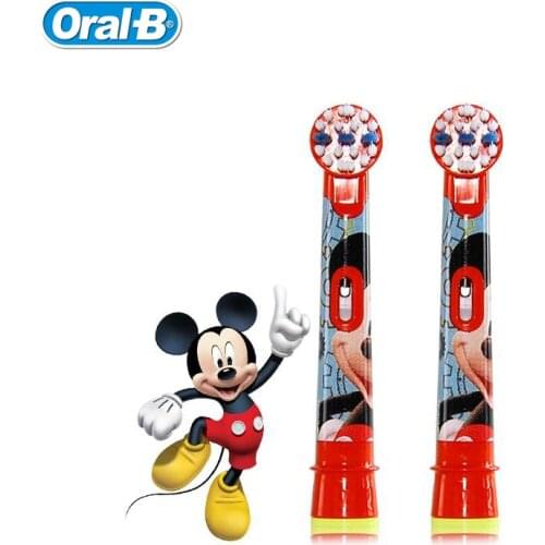 Oral B EB10 Electric Toothbrush Heads replacement Children Replaceable Brush Heads Soft Bristle 2 heads/pack