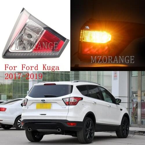 Tail Light For Ford Kuga 2017-2019 Rear Stop warning Lamp LED New Focus Sedan Bumper DRL+Brake+Park+Signal car accessories