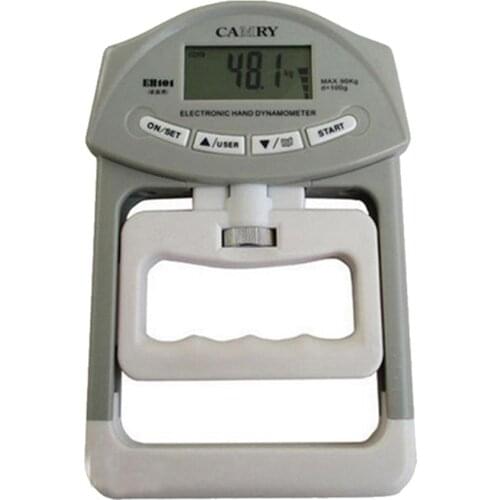 Hand Grip Strength Meter 198lb/90kg Electronic Digital LCD Hand Grip Strength Dynamometer Measuring Meter