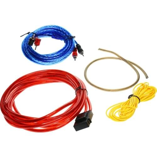 Auto Replacement Car Stereo Audio Subwoofer Amplifier Wiring Cable Set