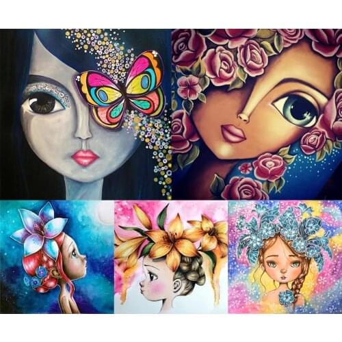 Full Round Drill Rhinestone Mosaic Wall Art Picture Diamond Resin Painting Kit Rhinestone Drawing Room Decor Picture Gift