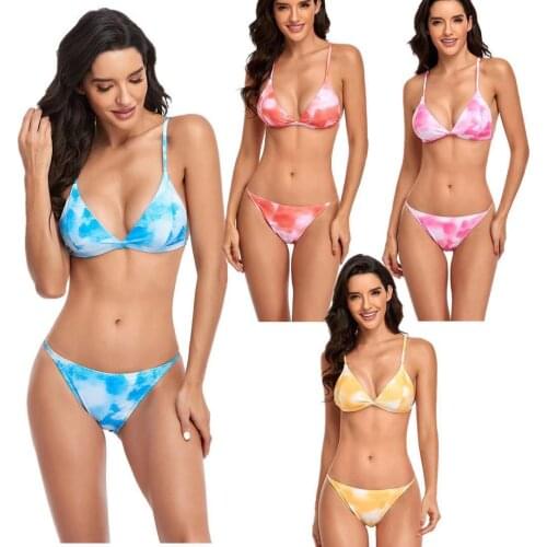 Summer Bikinis Set Sexy Two Piece Swimsuit Women Beachwear Female Holiday Beach High Waist Bathing Suit 2021 New Arrival