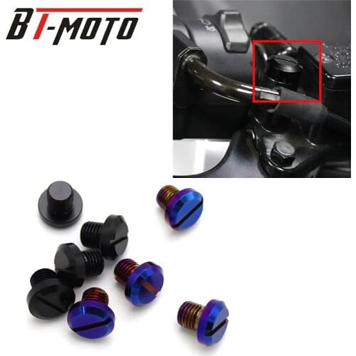 M10*1.25 Thread Mirrors Hole Plug Screws Motorcycle Cover Caps Mount Bolts Fit For BMW R1200GS R1250GS R1200RT F750GS F850GS