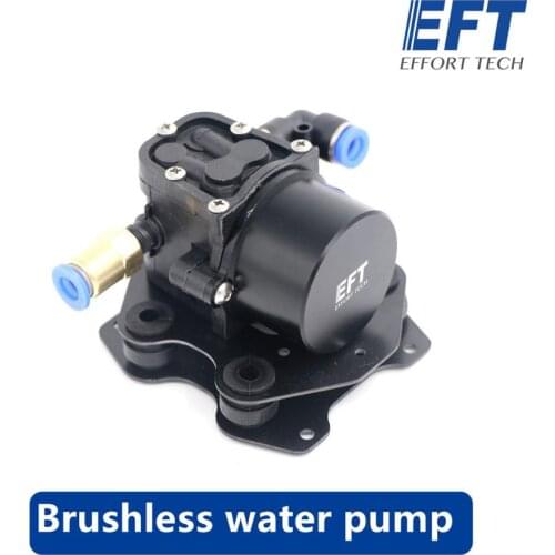 EFT Mini Spray pump Brushless Water Pump Pesticide Miniature Pressure Reflux Diaphragm for DIY Agricultural drone