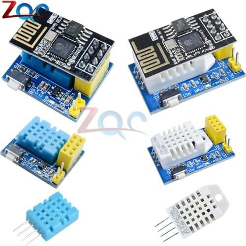 ESP8266 ESP-01 ESP-01S Wifi DHT11 DHT22 AM2302 Temperature Humidity Sensor Module Replace SHT11 SHT15 for Thermostat Humidistat
