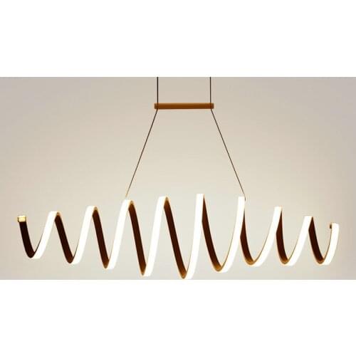 Can stretched) Modern personality living room pendant lamp, Creative Bar / Cafe pendant lamp, Art spring -dining lamp