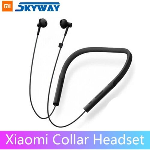 Newest Xiaomi Collar Bluetooth Headset Youth Version 2018 New Neckband Sports Earphone Fast Charge Mi Wireless Headphone D5