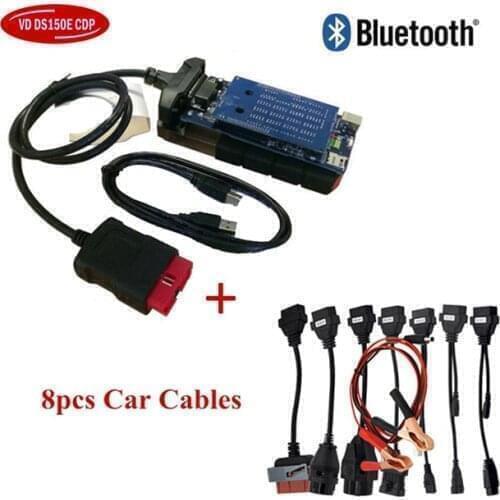 VD DS150E CDP Repair Diagnostic Tools 2021 New VCI 2018.R0 2017.R3 Keygen for Delphis Bluetooth Car Truck Obd Obd2 Auto Scanner