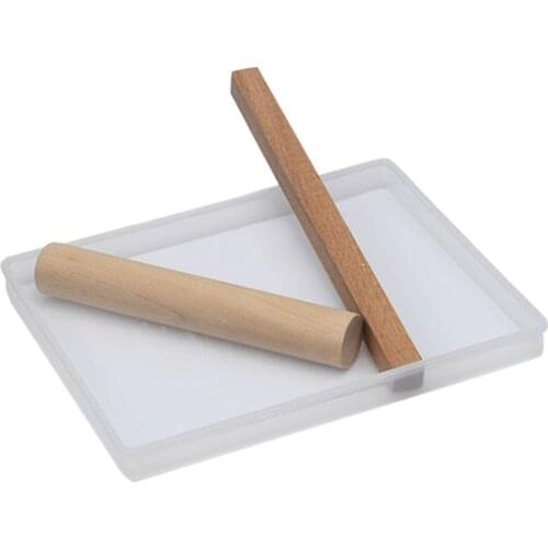 DIY Nougat Tray Set Wooden Cutting Rolling Pin Baking Candy Tools Cake Decorating Tools D1