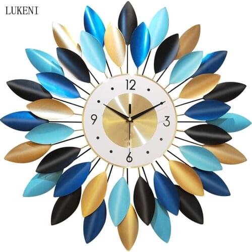 Modern minimalist wall clock living room personality creative fashion home atmosphere decoration quartz clock mute wall clock