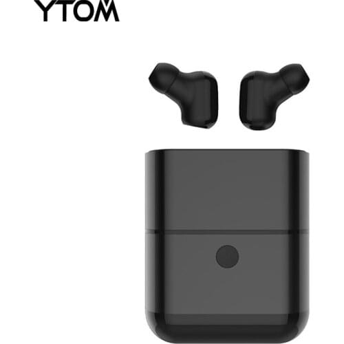 YTOM Pro Bluetooth 5.0 Headphones Hifi Earphone with Mic wireless headset with Charger Box Earbuds for xiaomi iphone huawei