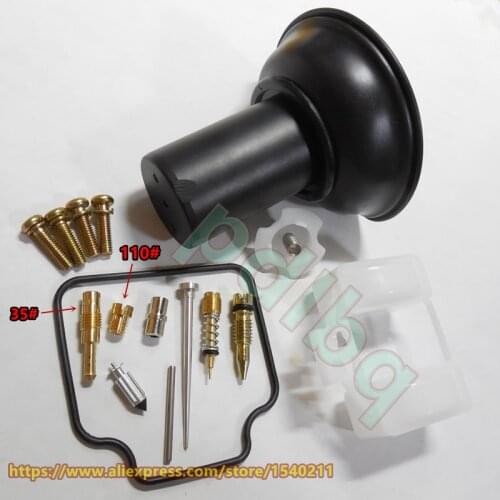 1 set $ 18.5)Configuring 29.9MM vacuum diaphragm plunger HMHonda 4 cylinder CB750 Motorbike carburetor repair kit Kit