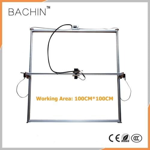 1M*1M Laser Cutter Engraver 500MW/2500MW/5500MW 100CM Work Area Laser Cutting Engraving Machine Wood Cutter Carving 7000MW for M