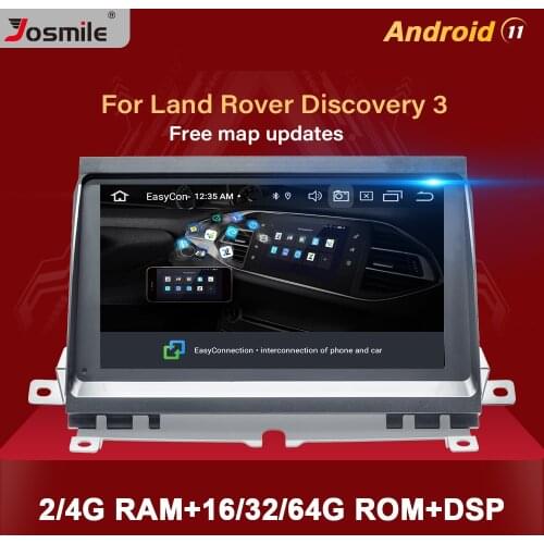 Android 11 Car Radio GPS For Land Rover Discovery 3 LR3 L319 2004~2009 Multimedia Player Stereo Navigation Audio Head unit 2GB