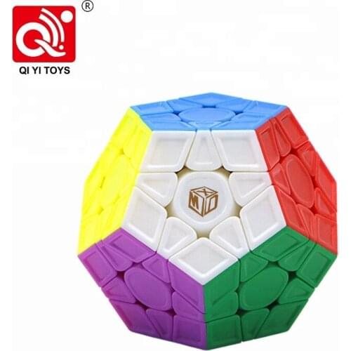 Fast delivery Qiyi X-Man Galaxy star V2 M cube Megaminxeds Professional magnetic magic cubes speed puzzle Cubo Magico cubes toys