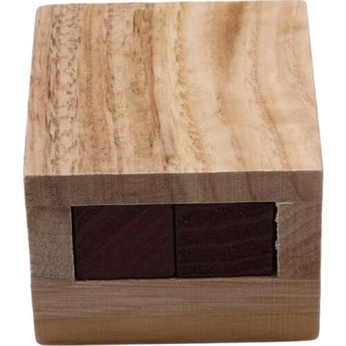 Hot Sale Wooden Magic Box Kong Ming Unlock Puzzle Game Luban Lock IQ Toys For Children Adult Educational Toys Brain Teaser Game