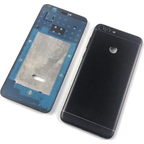 For Huawei P Smart / Enjoy 7S Housing Front Frame+Battery Back Cover With Camera Lens(FIG-LX1 FIG-LA1 FIG-LX2 FIG-LX3)