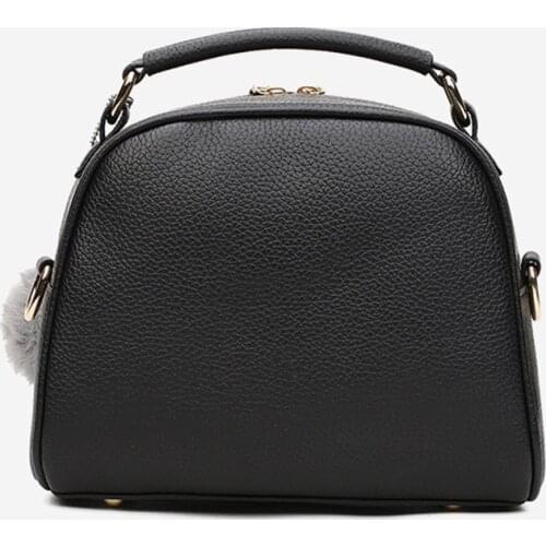 Hot Selling New Fashion Women Handbag PU Leather Shoulder Bag Casual Cross Body Bags Totes with Ball