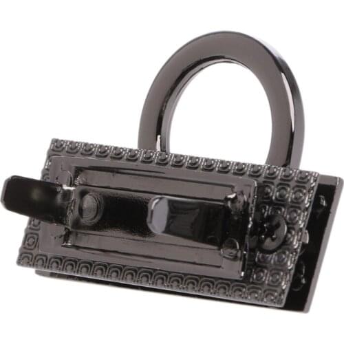 Metal Clasp Turn Twist Lock for DIY Craft Shoulder Bag Purse Handbag Hardware