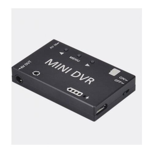 Mini FPV DVR Module NTSC/PAL Switchable Built-in Battery Video Audio FPV Recorder for RC Racing FPV Drone Aircraft DIY Models