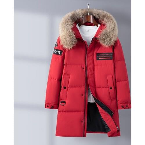 QUANBO Mens Heavy Duty Hooded Winter Parka Down Jacket 2021 New Fashion Camouflage Business Casual Thicken Warm Coats