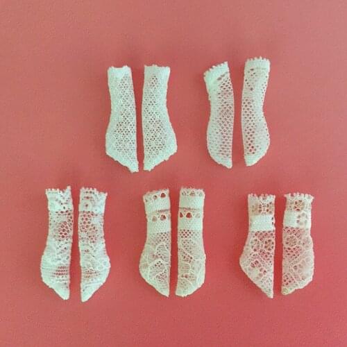 New 16cm BJD Ob11 Doll Clothes Net Yarn Socks Mesh Stockings 1/12 Doll House GSC Obitsiu 11 Universal Accessory Kawaii DIY Gifts