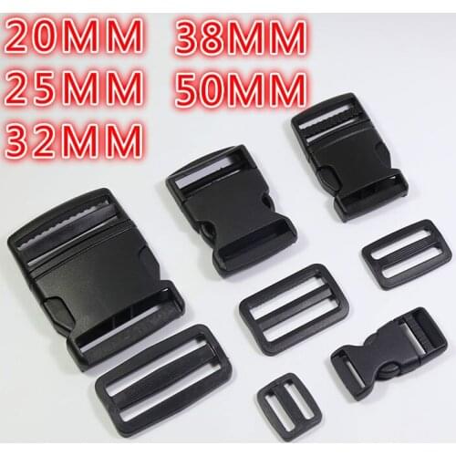 20mm-50mm High hardness plastic Webbing Detach Buckle for Outdoor Sports Bags Students Bags Luggage travel buckle accessories
