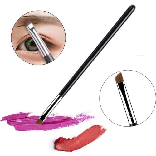 Professional Eyeliner Eyebrow Brush Make Up Soft Fiber Wing Beauty Tool Angled Sharp Fine Eye Liner Brow Brush Beauty Applicator