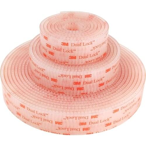 Transparent Magic Sticker 3M Self-Adhesive Fastener Tape Reclosable VHB Dual Lock Mushroom with Strong Glue