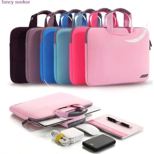 Laptop Bag Notebook Case Cover Computer Sleeve for MacBook Pro Mac Book Air Retina HP Lenovo Dell 11 13 14 15.4 16 15 15.6 inch