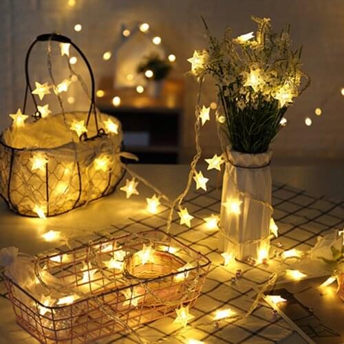 3M 20 LED Starry String Light USB Twinkle Garland Lamp Fairy Lighting Strings Christmas Trees Decor Home Decoration for Bedroom